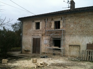 FERME ARRET NOTON : TRAVAUX FACADE