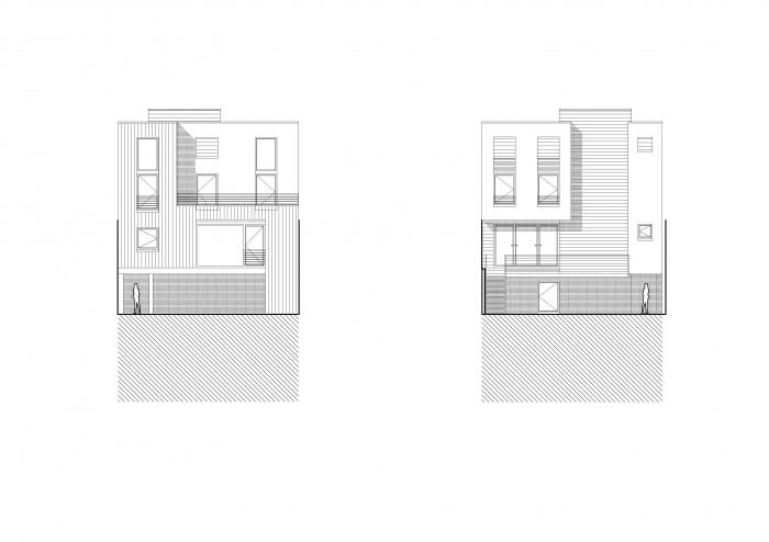 Construction d'une maison BBC : Faades