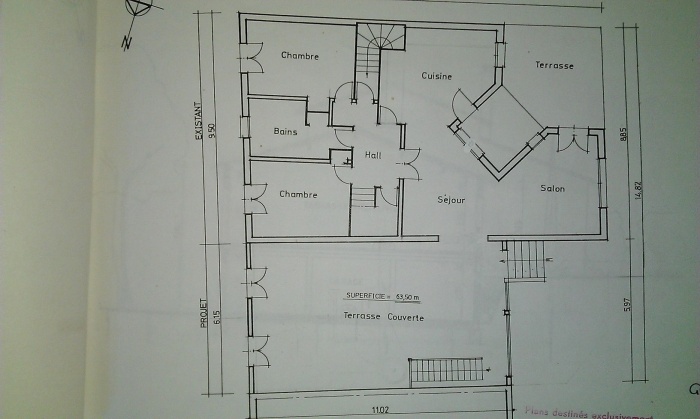 Rnovation d'une maison de ville : Plan tat des lieux